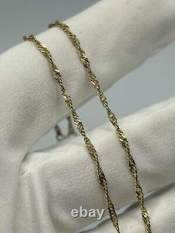 Beautiful 9ct Yellow Gold Bracelet 9 Inches Fully hallmarked