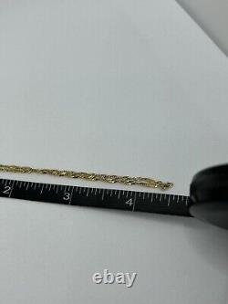 Beautiful 9ct Yellow Gold Bracelet 9 Inches Fully hallmarked