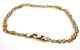 Beautiful 9ct Yellow Gold Celtic Knot Link 7.5 Inch Multi Tone Bracelet