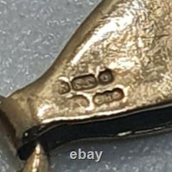 Beautiful 9ct Yellow Gold Unisex Figaro Chain Bracelet 3.9g 8 MUST SEE