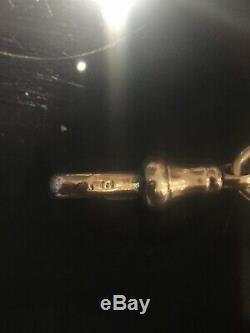 Beautiful Antique 9ct Gold Albert Chain Bracelet 8 17g Hallmarked On All Links