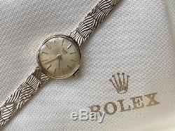 Beautiful Ladies Womans ROLEX Tudor 9ct 9k Solid Gold Watch And Bracelet boxed