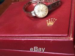 Beautiful Ladies Womans ROLEX Tudor 9ct 9k Solid Gold Watch And Bracelet boxed