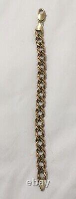 Beautiful Solid 9ct Yellow Gold Bracelet Fully Hallmarked 375