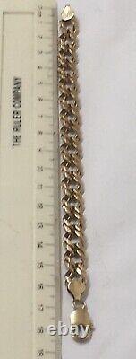 Beautiful Solid 9ct Yellow Gold Bracelet Fully Hallmarked 375