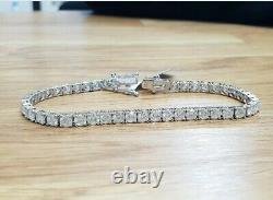 Best Deal 5 Ct Top Most Quality Natural Round Diamond Tennis Bracelet White Gold