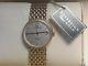 Brand New 9ct Gold Men's Watch With 9ct Gold Wide Bracelet