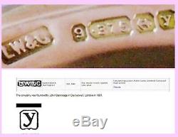 C1920s Antique ENGLISH ETCHED 9k 9ct SOLID ROSE GOLD VICTORIAN Bangle Bracelet