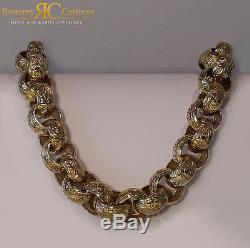 CHUNKY MEN'S 26 INCH Belcher Chain Cast in 9ct Solid Gold 442g FULLY HALLMARKED