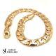 Curb Heavy Bracelet 375 9ct Gold Yellow Solid Genuine 8.5gr Brand New 7.5