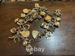 Charm Bracelet 9CT gold