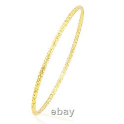 Citerna 9ct White Gold 6.5cm Closed Bangle