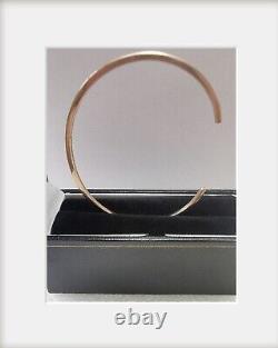 Cuff Bangle in Solid 9ct Yellow Gold