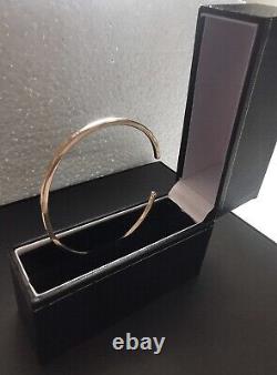 Cuff Bangle in Solid 9ct Yellow Gold