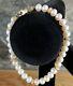 Cultured Pearl Bracelet With 9ct Gold Fastener & Spacers Length 18 Cm