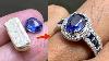 Custom Blue Sapphire Engagement Ring How It S Made Jewelry