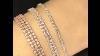 Cz And 9ct Gold Bracelets On Wrist From Just Diamonds Ltd T A Bluefire