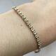 Diamond Illusion Tennis Bracelet 9ct 9k Yellow Gold 7