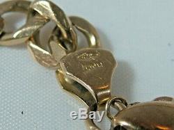 Excellent Job Lot 9ct Solid Gold Bracelet & Necklace Scrap Or Wear 19.1 GMS NR