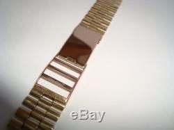 FAB VINTAGE SOLID 9CT GOLD WATCH STRAP/BRACELET 4 ROLEX OMEGA OYSTER STYLE 16mm