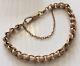 Fabulous Highest Quality Solid Very Heavy 9ct Rose Gold Rollerball Bracelet