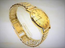 Frankie Howerd's 1964 18ct Gold Omega Seamaster on 9ct Gold Bracelet NOW REDUCED