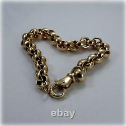 Gents 9ct Gold Belcher Link 9 Bracelet