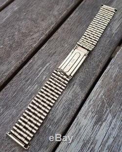 Gents 9ct gold bracelet watch strap 18mm lug width 41g! Solid watch strap