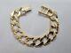 Gents Stunning 9ct Gold 8 Curb Bracelet Fully Hallmarked 53.8g