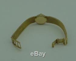 Genuine Rolex Tudor Royal vintage ladies 9ct gold bracelet watch 1970s