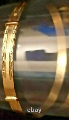 Gold Bracelet 3.8g 55mm Expandable Beautiful 9ct Nextday Delivery Available