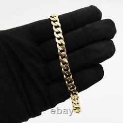 Gold Curb Bracelet 9ct 28.9 grams 8.45 inches