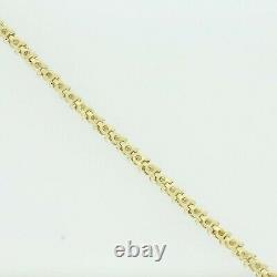 Gold Diamond Bracelet 9ct Yellow & White Gold Diamond Bracelet