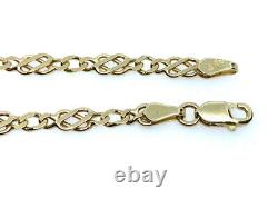 Gold Fancy Bracelet 9ct Yellow Gold Fancy Link Bracelet Ladies Fancy Bracelet