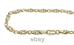 Gold Fancy Bracelet 9ct Yellow Gold Fancy Link Bracelet Ladies Fancy Bracelet