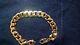Gold Gentlemans Link Bracelet 9k H Samuel, 8 Inches, Nearly 1oz, Nearly Mint
