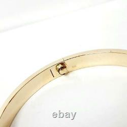 Gold Screw Bangle 30.1g NEW 9ct Yellow Gold With Screwdriver 6.2mm