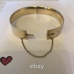 Gold bangle