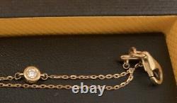 Goldsmiths 9ct Yellow Gold O. 23ct Diamond Bracelet