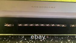 Goldsmiths Gold Diamond And Sapphire Bracelet