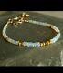Half Price 9ct Gold Aaa Quality Opal Bracelet & Gift Box Please Read