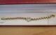 Hallmarked 9 Ct Gold Heart Feature Belcher Bracelet 7.5 In Length 15 Grams