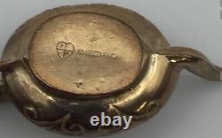 Hallmarked 9ct gold bracelet & seven charms. Weight approx. 32.5g