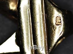 Heavy 9ct gold curb bracelet. 88gm