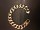 Heavy 9ct Gold Curb Bracelet Heavy 90grams. In New Condition. Fully Hallmarked