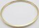 Heavy Antique Slave Bangle 9ct Solid Yellow Gold Hallmarked 30.1 Gram 9.25 Inch