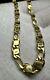 Italian Oe 9ct 375 9k Solid Yellow Gold 7 (18cm) Bracelet -width 4mm 7.08g