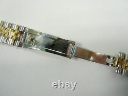 Jubilee Bracelet Gold 9ct & Stainless Steel 316L for Rolex Datejust ref. 116233