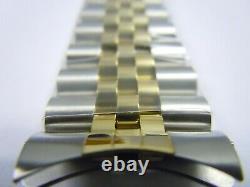 Jubilee Style Bracelet 20mm Gold 9ct & SS fit Rolex Datejust 16003,16013,16233