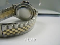 Jubilee Style Bracelet 20mm Gold 9ct & SS fit Rolex Datejust 16003,16013,16233